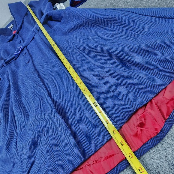 Torrid Disney Her Universe Mary Poppins Cosplay Coat Plus Size 3‎ 3XL Blue Tweed - Picture 14 of 15